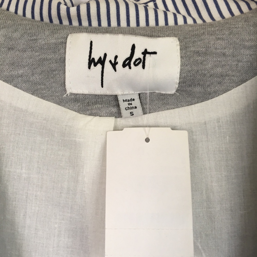 Hy & Dot Striped Blazer - Picture 5 of 6
